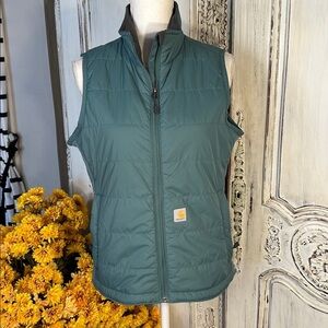 Carhartt Dusty Sage  Green Quilted Puffer Vest